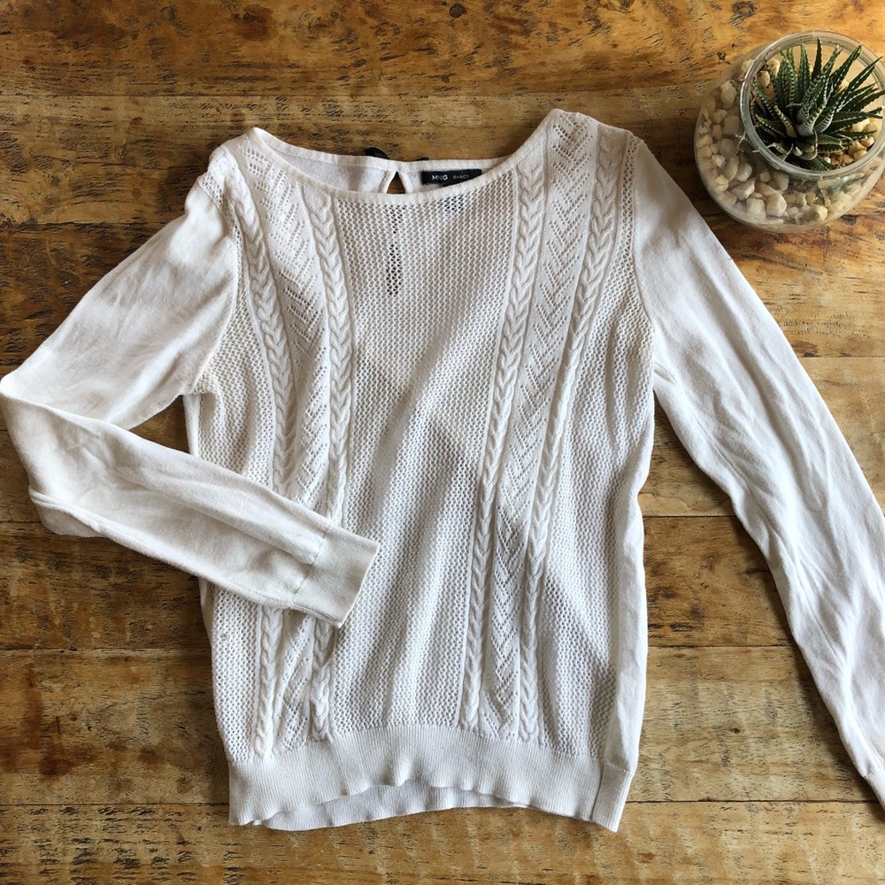 MNG Basics Crochet Top